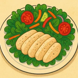 ダイエット鶏肉サラダ